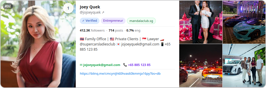TribeJack prospect card — Joey Quek